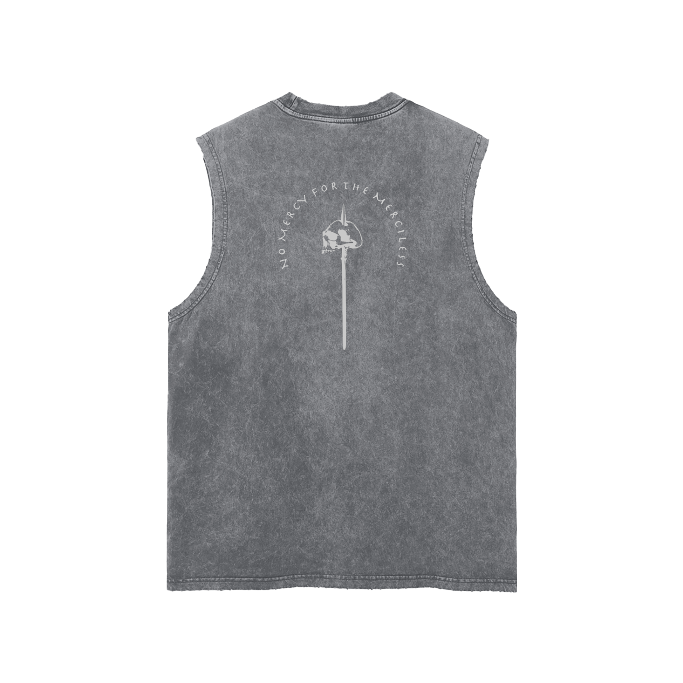 NO MERCY - SNOW WASHED TANK