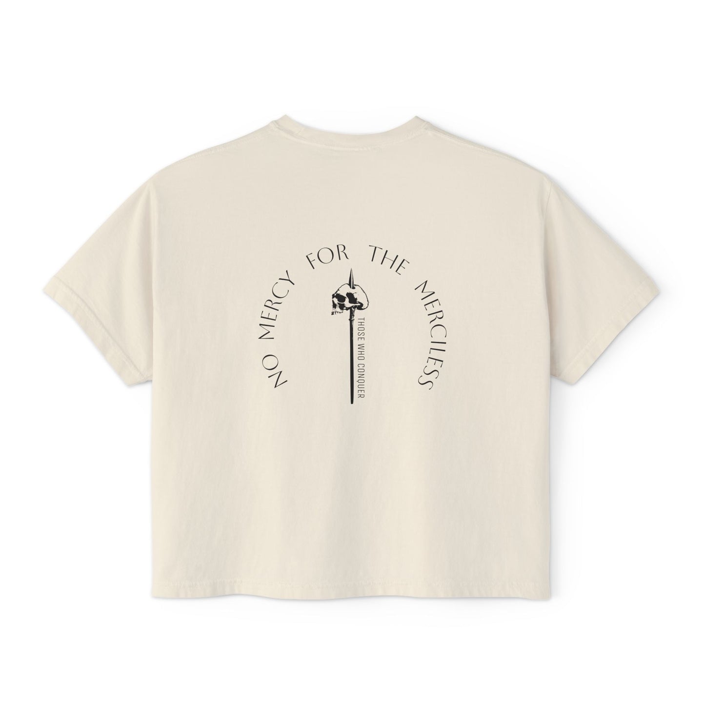 Women's No Mercy Boxy Tee