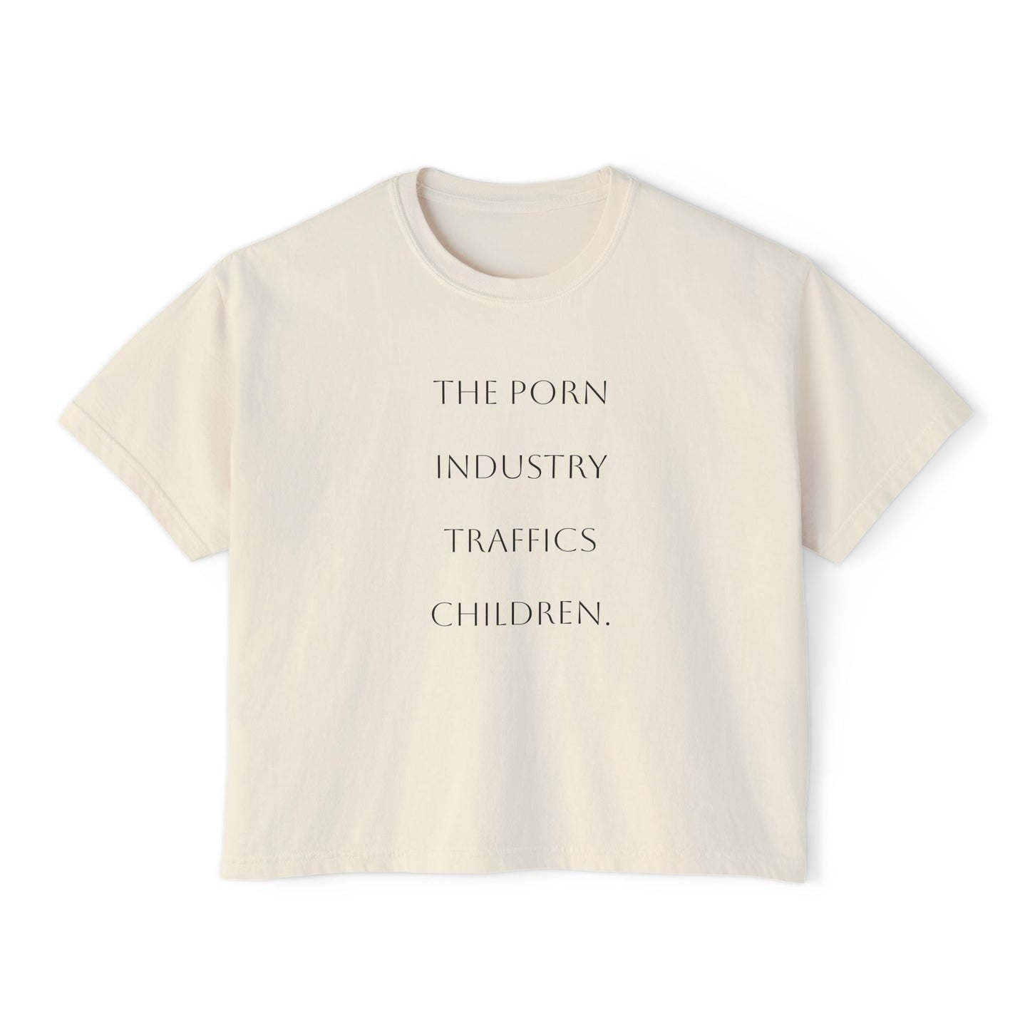 Women's No Mercy Boxy Tee