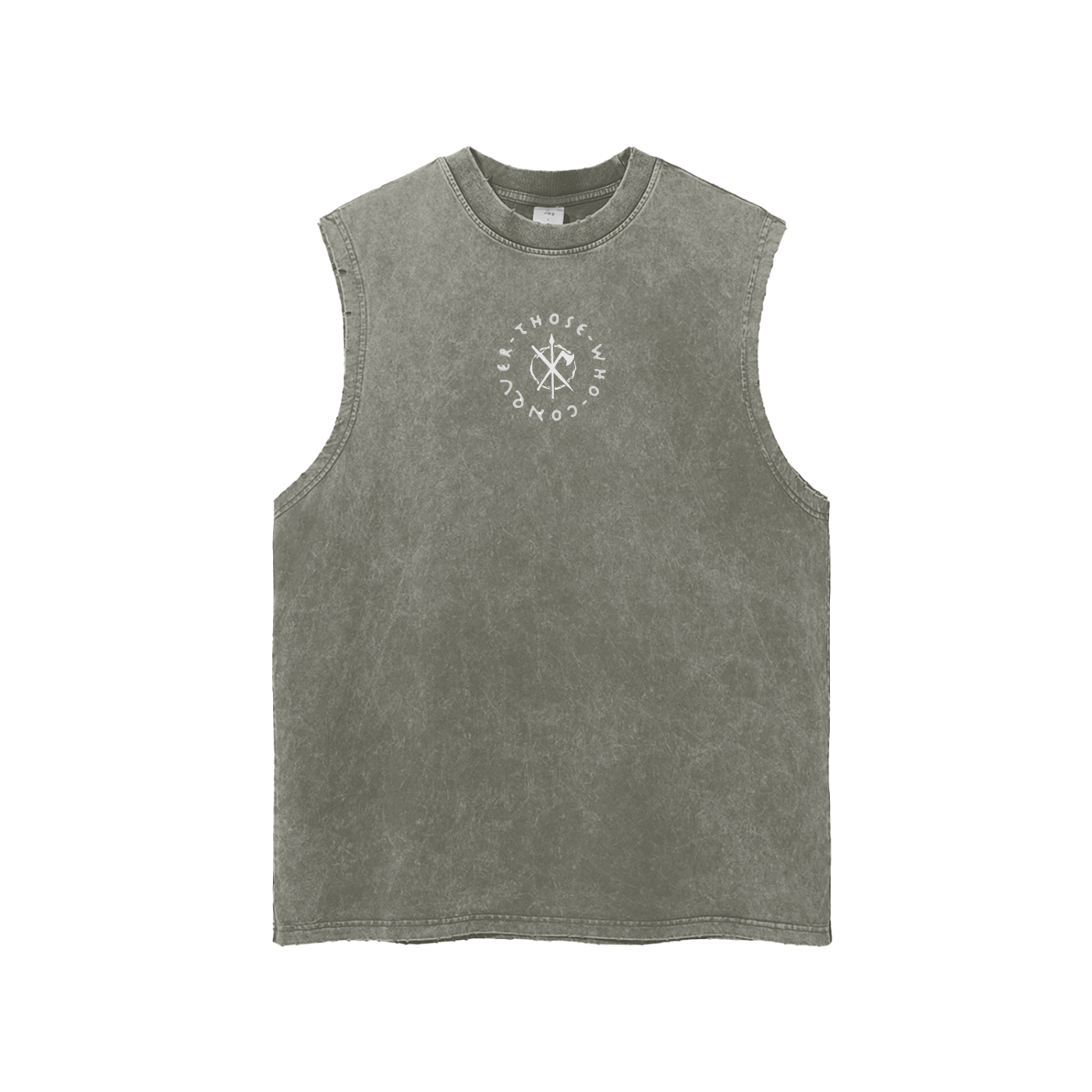 WE ARE THE WALL - SNOW WASHED TANK