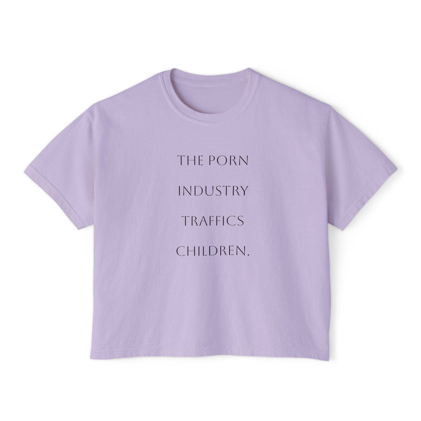 Women's No Mercy Boxy Tee
