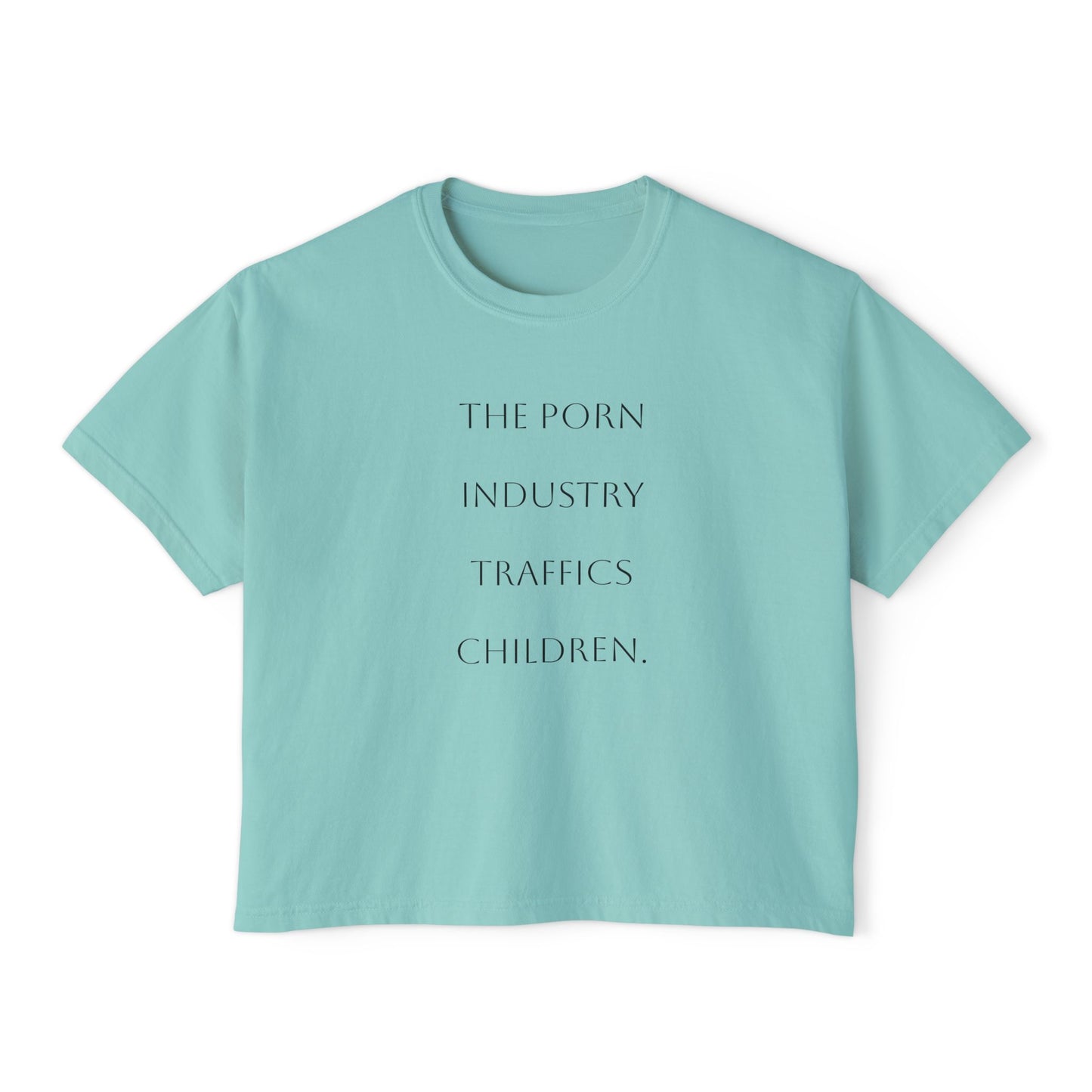 Women's No Mercy Boxy Tee