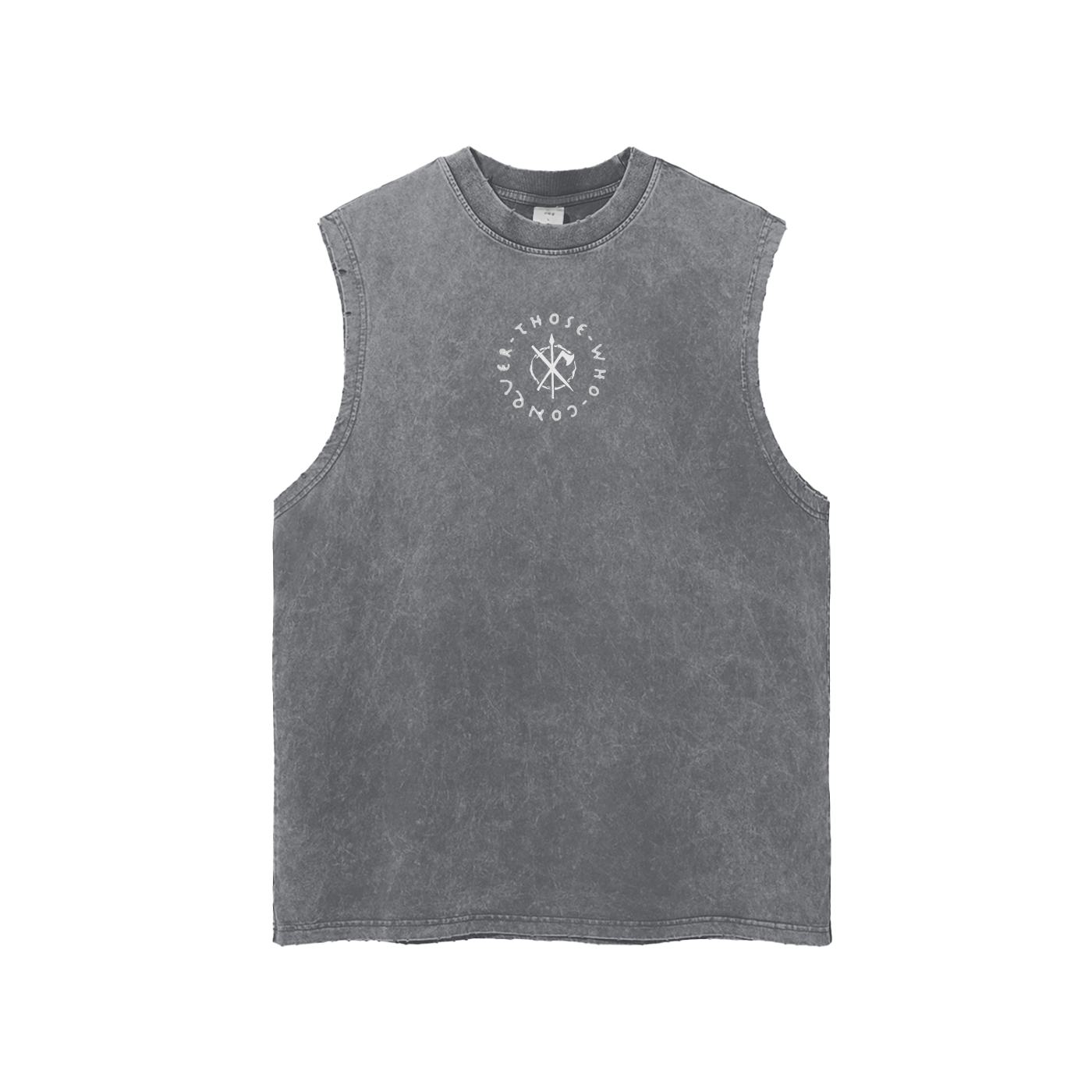 WE ARE THE WALL - SNOW WASHED TANK