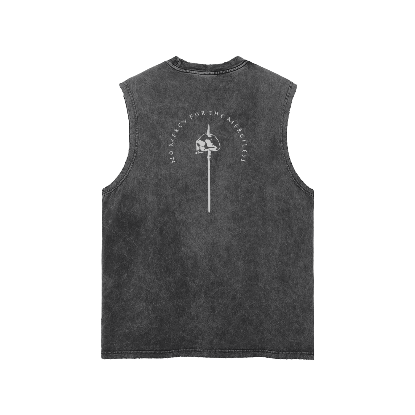 NO MERCY - SNOW WASHED TANK