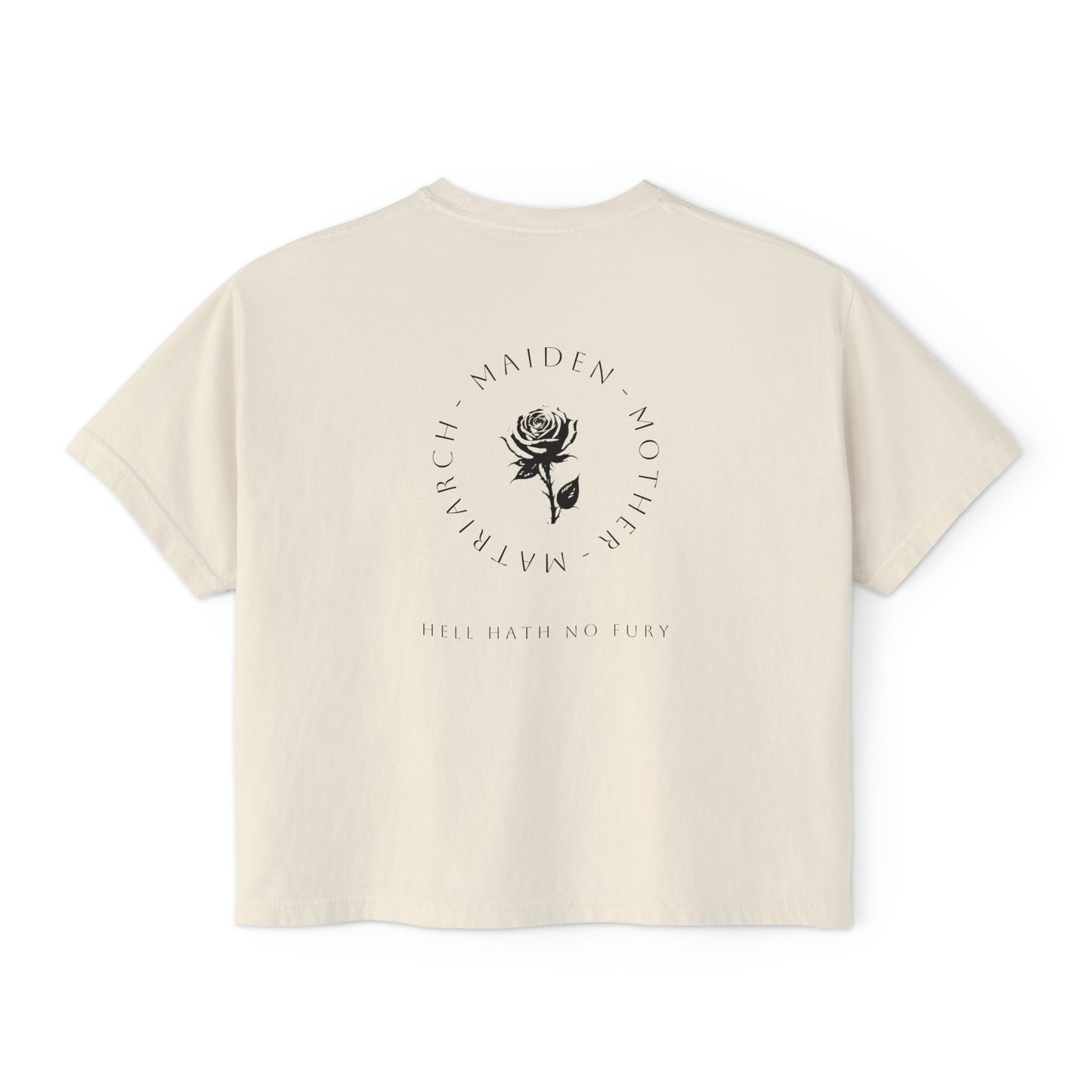 MAIDEN, MOTHER, MATRIARCH - BOX TEE