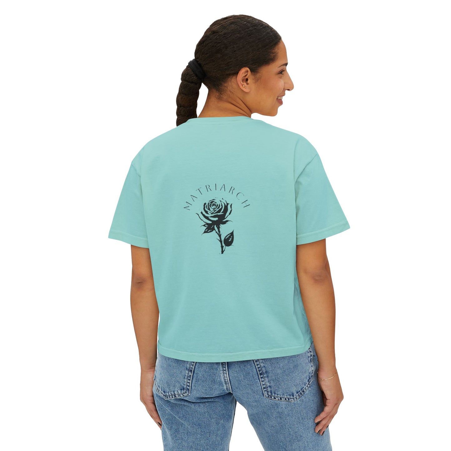 Women's Love Conquers Porn - Matriarch Boxy Tee