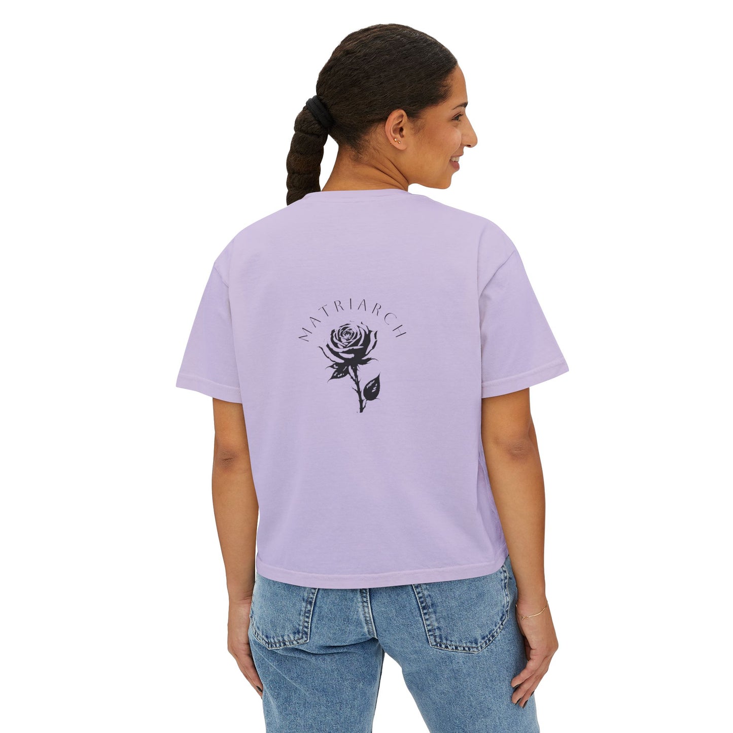 Women's Love Conquers Porn - Matriarch Boxy Tee