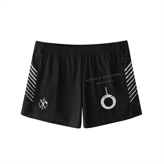 Better a Millstone - Track Shorts