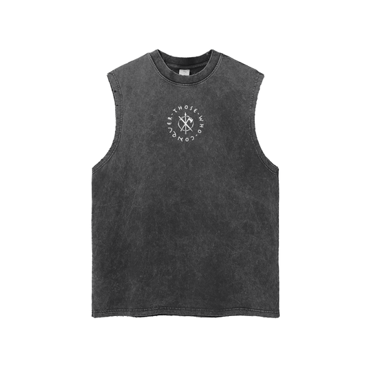 DEADLY FATHER - SNOW WASHED TANK