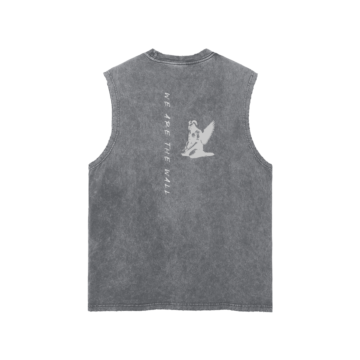 WE ARE THE WALL - SNOW WASHED TANK
