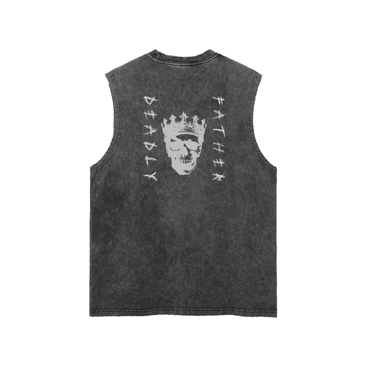 DEADLY FATHER - SNOW WASHED TANK