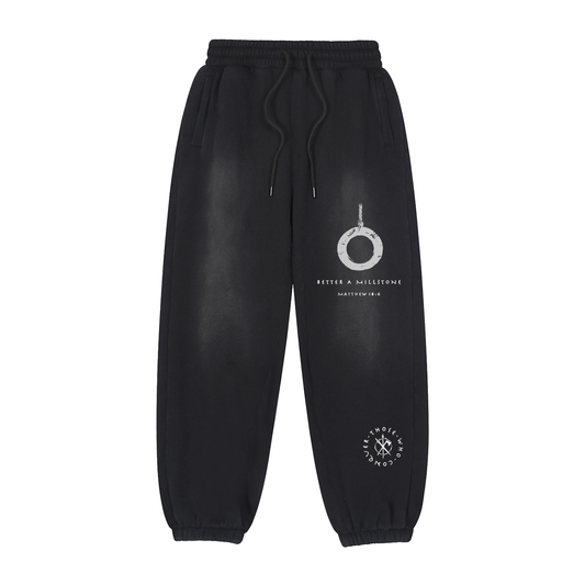 BETTER A MILLSTONE - FADED SWEATS