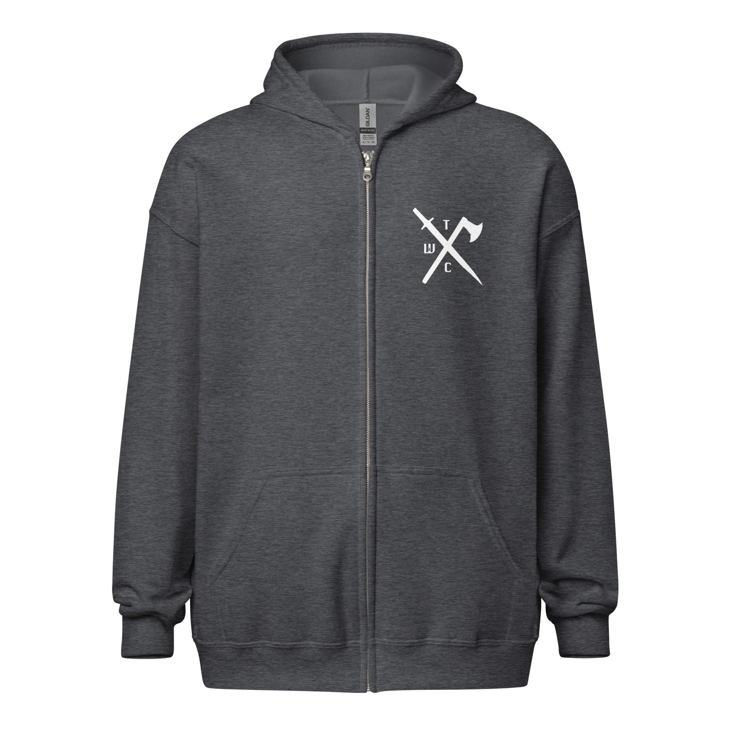 Unisex zip hoodie TWC